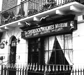 Музей Шерлока Холмса на Baker street в Лондоне