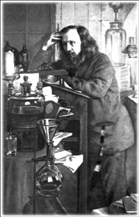 Д.И.Менделеев. «За конторкой». Портрет работы Н.А.Ярошенко, 1886 г.