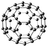 Кристаллическая решетка «футболена» (С60)