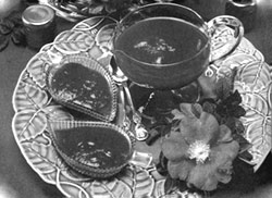 Желе красной смородины