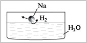 Рис. 11. Растворение металлического натрия в воде