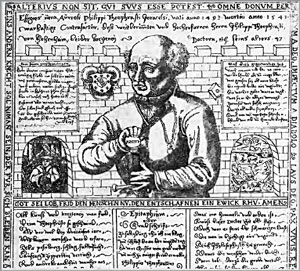 Т.Парацельс (со средневековой гравюры)